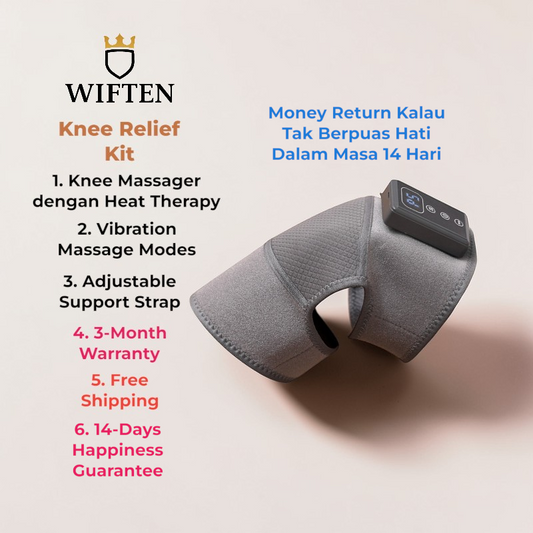 Knee Massager With Electric Vibration, Knee And Shoulder Support